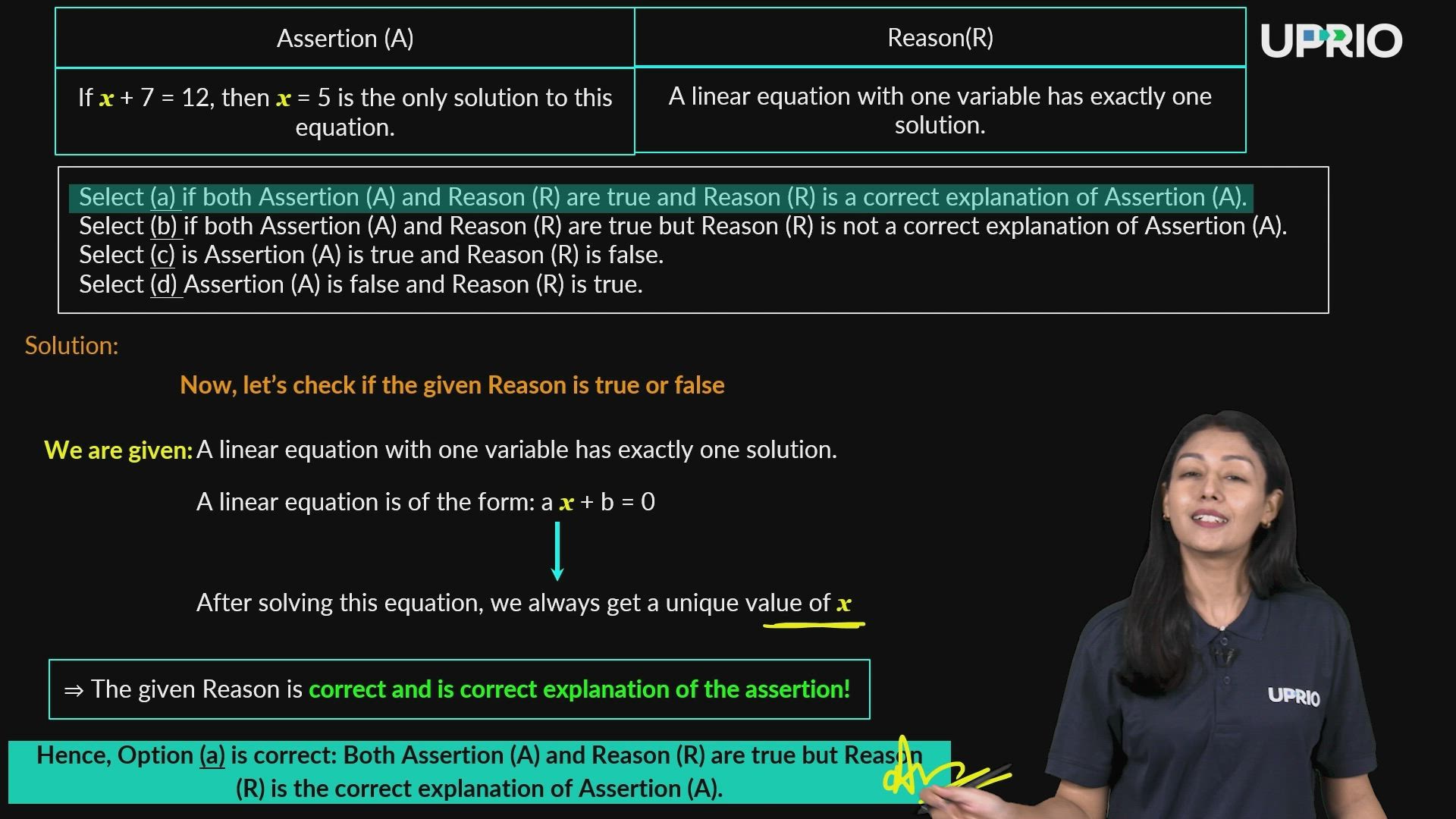 Problem Solving 1 - Basics of Algebra
