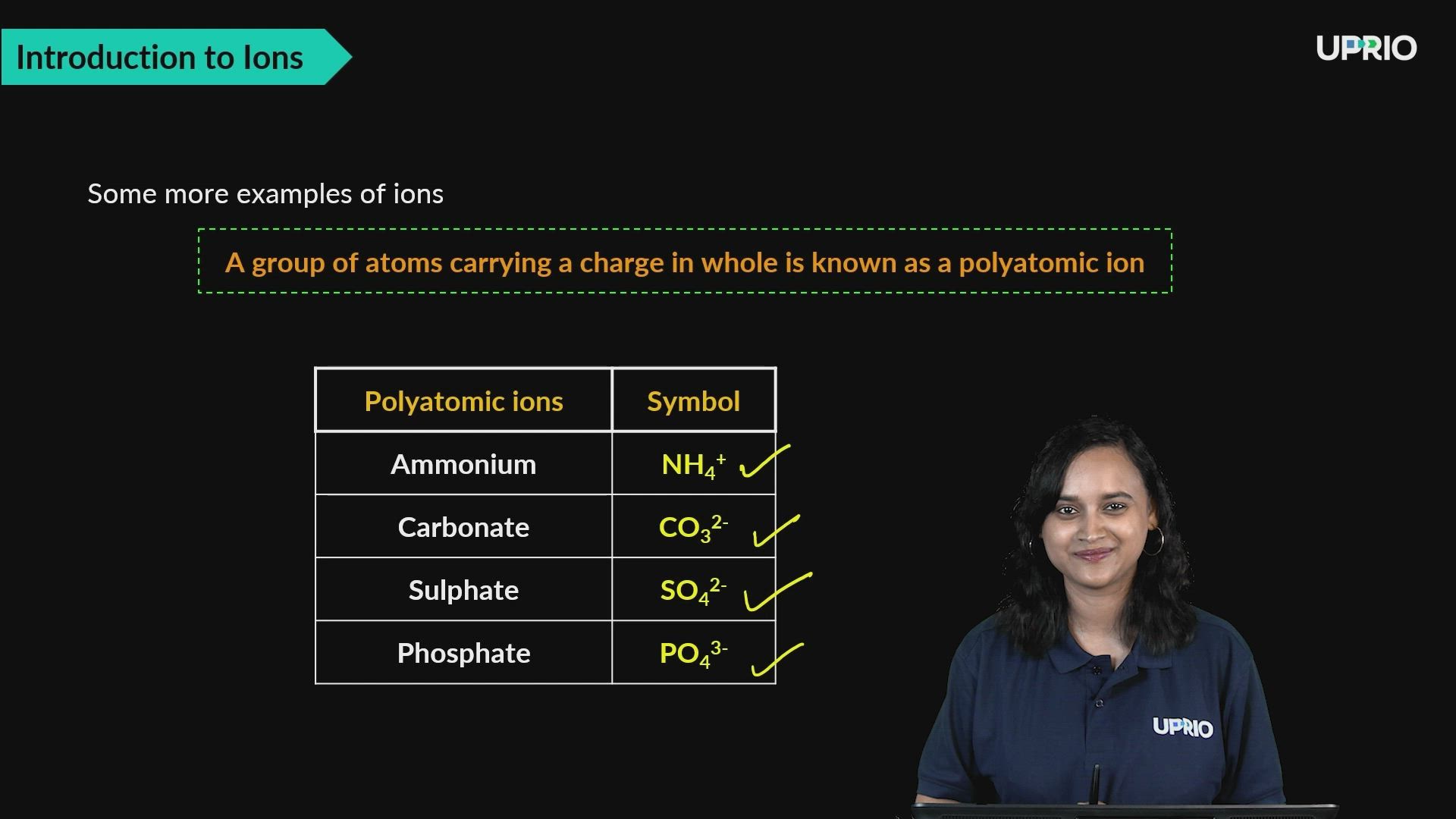 Introduction to Ions