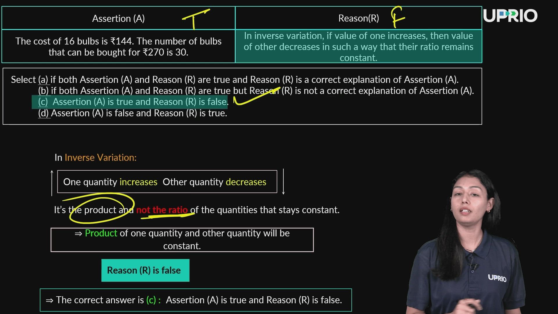 Problem Solving 1 - Direct and Inverse Proportions