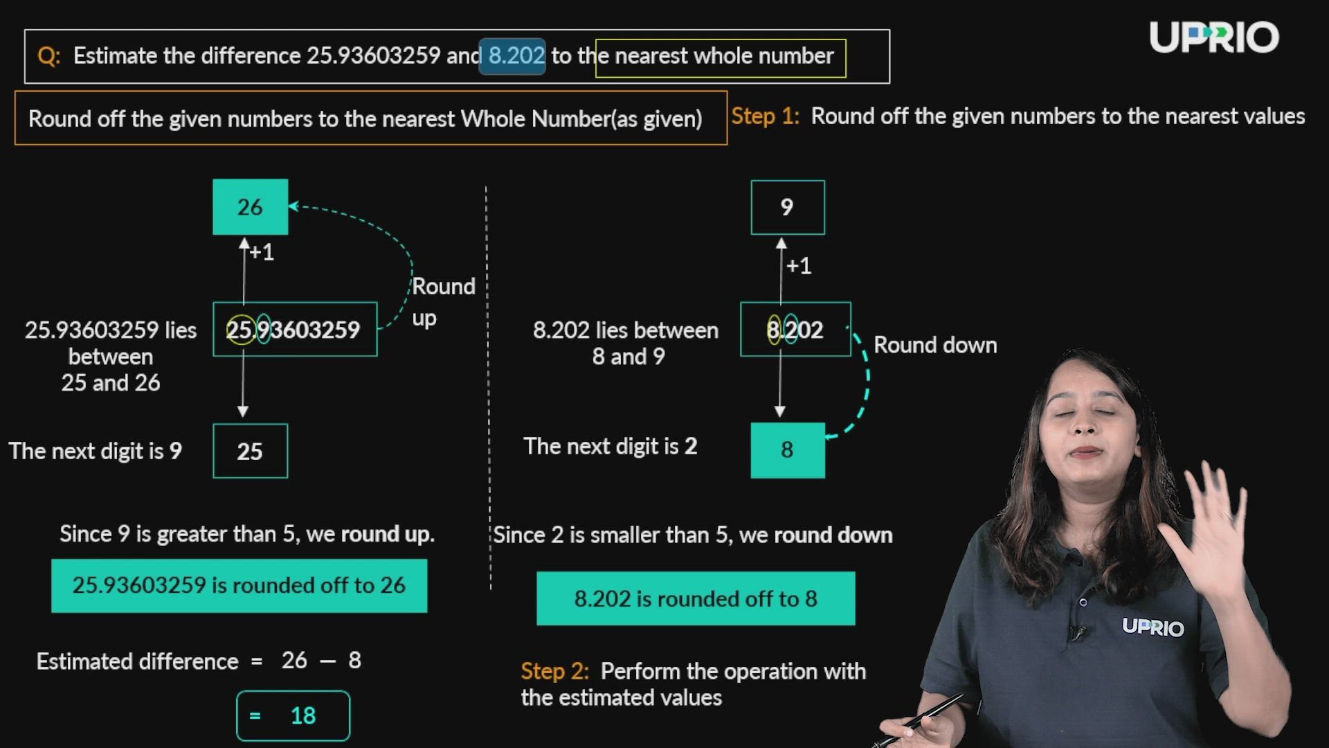 Estimation of Decimals 