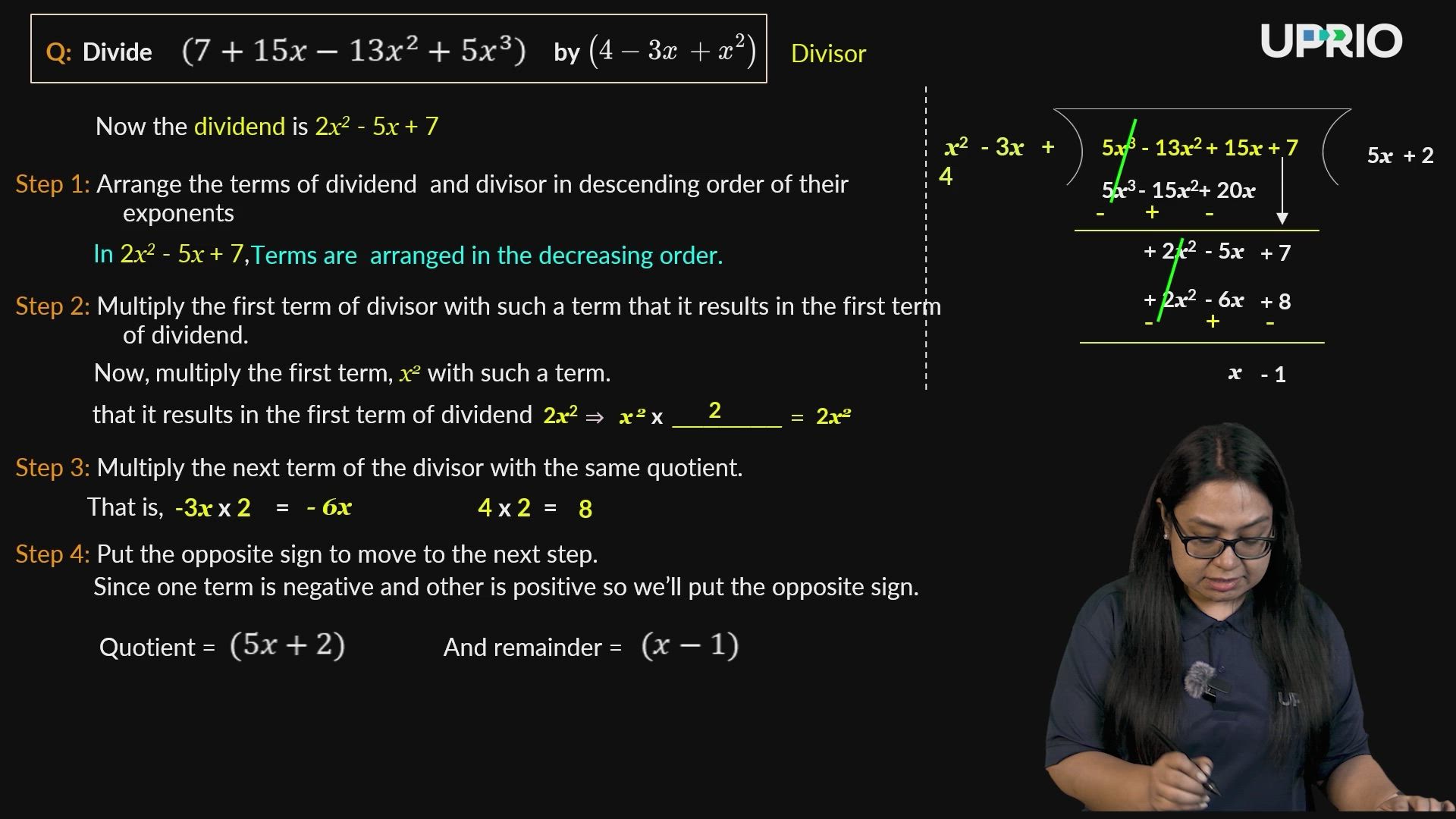 Division of Polynomials