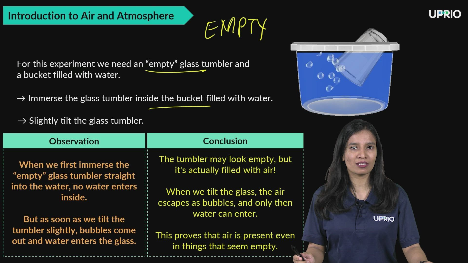 Introduction of Air and Atmosphere