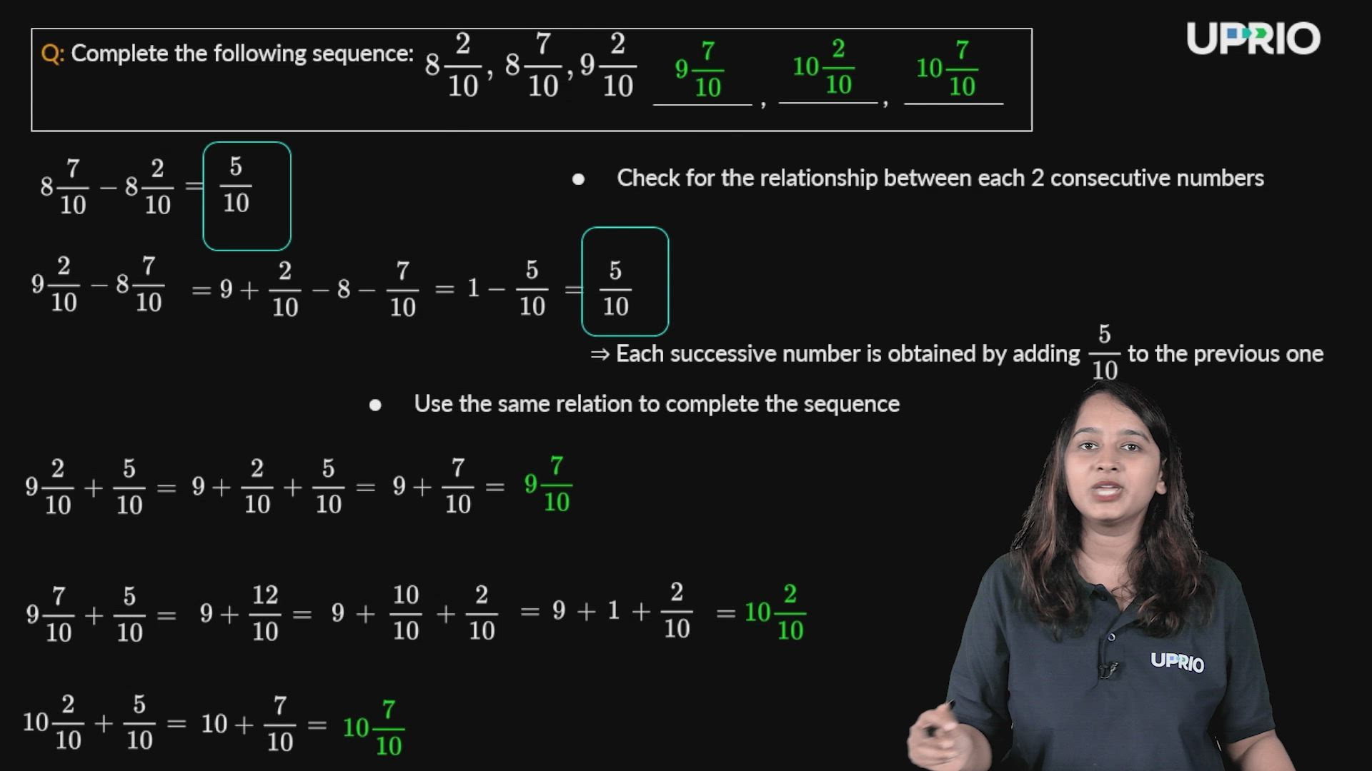 Addition and Subtraction of Decimal Fractions