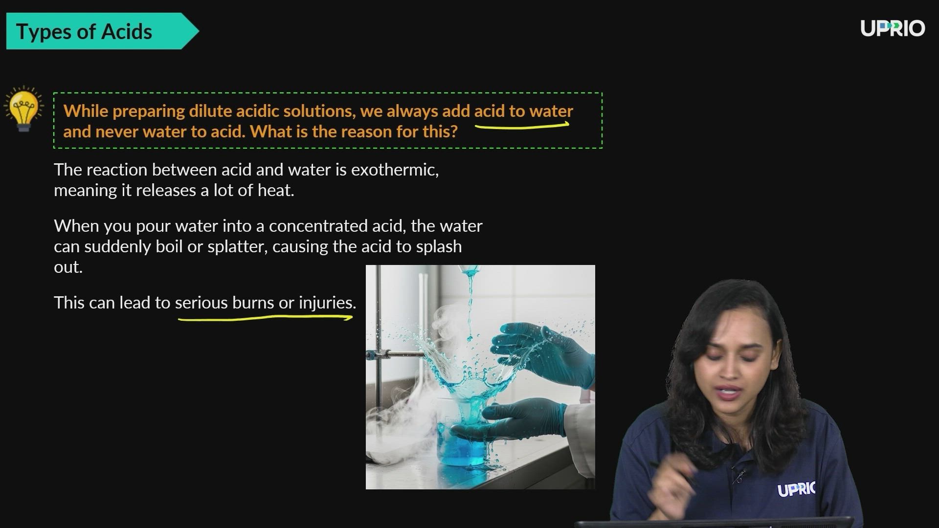Types of Acids